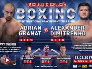 Rumble in Malmö - 18.03.2017