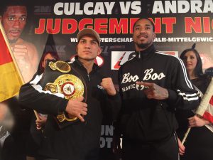 Jack Culcay vs Demetrius Andrade - Foto: Team Sauerland