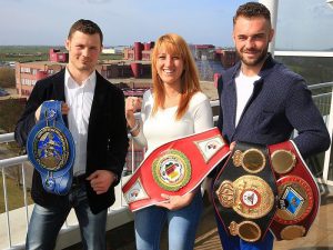 Robert Stieglitz, Sandra Atanassow und Dominic Bösel - Foto: Team SES