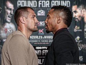 Sergey Kovalev vs Andre Ward - Foto: Sergey Kovalev via Facebook