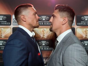 Usyk vs Huck - Foto: Mark Hermenau / World Boxing Super Series