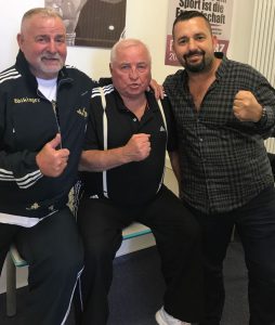 Spiering, Wegner und Öner - Foto: Wiking Boxteam