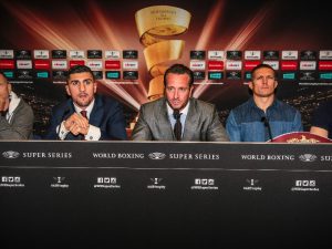 Huck vs Usyk Pressekonferenz - Foto: World Boxing Super Series