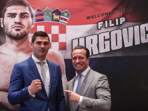 Filip Hrgović mit Kalle Sauerland - Foto: Igor Soban